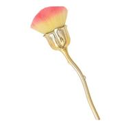 Long Handle Nails Art Brushes Designed For Removing And Powder Rose Shape Soft Bristles Brush For Salon And HOme Beauty Cleaning Tool