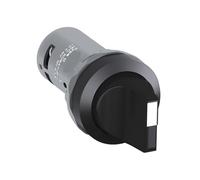 Long Handle Plastic Ring Knob C3SS4-10B-20 | Round Selector Switch Black Plastic 22mm Long Handle 3-position Self-locking Without Light