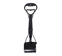 Long Handle Portable Pooper Scooper,Dog Foldable Pooper Scooper,Pooper Scooper for Large Small Dogs,for Easy Grass And Gravel Pick Up for Pet Waste Pick Up,Long Handled Dog Poop Pick Up Tool