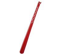 Long Handle Shoe Horn - 23.7-Inch ABS Helper for Boots | Comfortable Grip Dressing Stick with Curved Handle, Ergonomic No-Bend Slip Horns, Senior Assist Accessories for Sneaker Loafers