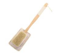 Long Handle Shower Brush - Practical Bathing Body exfoliatings Loofah, Natural Luffa Sponge Refills, Cleansing Skin Care Gadget, Men Women Adults Accessory | Back Body Scrubber for Family Use