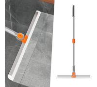 Long Handle Squeegee Broom Floor Squeegee Broom Multifunction Long Telescopic Handle Floor Squeegee Scrubber for Shower Bathroom Window