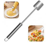 Long Handle Stainl-ess Ste-el Corn Cob Stripping Tool