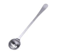 Long Handle Stainless Steel Olive Strainer Spoon, Jam Slotted Spoon with Drain Hole Kitchen Utensils(Olive Strainer Spoon)