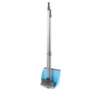 (Green) Long-Handled Dustpan & Soft Brush Set