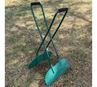 Long Handled Foam Grip Leaf Collecting Rake Grab Garden Leaves Collector Grabber