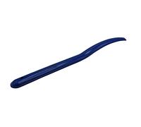 Long Handled Horse Sweat Scraper Blue (Plastic Grooming Tool Red Blue Black)