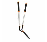 Long Handled Lawn Shears, Telescopic Lawn Edging Shears, 9 Inch Blade | 60cm-1m Adjustable Aluminium Handles, S50C Carbon Steel Blade, 1.2kg, Non-Slip Grips, For Borders & Paths