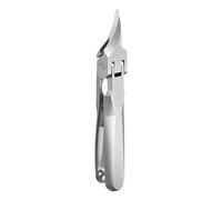 Long Handled Nail Clipper with Heavy Duty Stainless Steel Jaw Toe Toenail Clippers - Slant Curved Blade Nail Clipper for Thick Toenails and Ingrown Nails