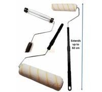 Long Handled Paint Roller Extendable High Reach Ceiling Extension Pole