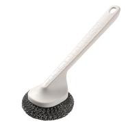 Long-Handled Pot Brush Does not Hurt Hands to wash Dishes and Brush The Pot Kitchen Multi-Function Cleaning Brush with Handle Replaceable Cleaning Ball
