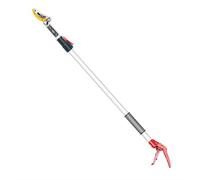 Long-Handled Pruning Shears, Heavy-Duty Telescopic Loppers for Tree Pruning, Long-Reach Saw for Harvesting Fruits and Vegetables, Durable Horticultural Tool