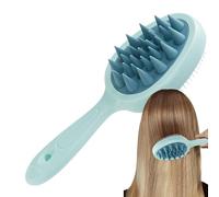 Long-handled scalp massage - Riveg for hair with soft bristles, lightweight shampoo comb for older women and pregnancy, Bagno Scrubber Porta Portals, Shower, Circulazi