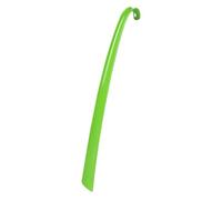 Long Handled Shoe Horn - Extra Reach Shoe Helper, Extended Grip Boot Tool | 16.7 Inch Horn, Finish, Lightweight Bandage Aid, Ideal for Seniors, Pregnant Sheep, Green, Siehe