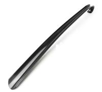Long-handled Shoe Horn,Portable Plastic Shoe Horn,Time-saving and Labor-saving Shoe-wearing Tool,Suitable for Adults(Black)