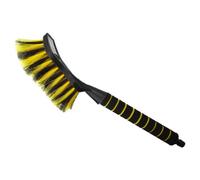 Long Handled, Soft Grip Car Wash Brush For Paintwork & Wheels Connect To Hose