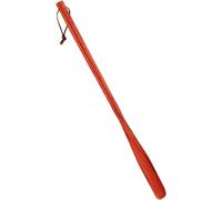 Long-handled timberen Shoehorn,Portable Shoe Spoon,Comfortable Shoe Lift with Leather Strap shoe trees