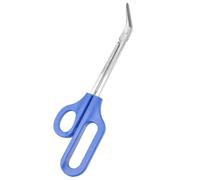 Long Handled Toenail Clippers for Seniors, 8 Inch Toenail Scissors for Thick Nails, Anti-Rust Sturdy Stainless Steel Toe Nail Clippers, Blue