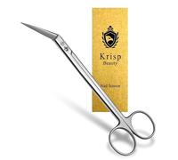 Long Handled Toenail Scissors Clippers - Podiatrist Manicure Pedicure for Seniors Elderly Men Women Ingrown Toenails Fingernail Cuticle Nail Scissor/Shear Stainless Steel (6 Inch)
