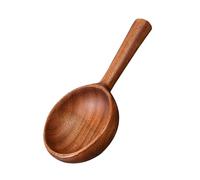 Long Handled Wooden Serving Soup Spoon Water Ladle for Everyday Cooking and Modern Kitchens Ultensils Wooden Cooking Spoon