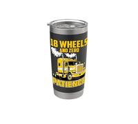 Long Haul Truck Driver Zero Patience Stainless Steel Insulated Tumbler