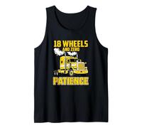 Long Haul Truck Driver Zero Patience Tank Top