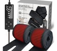 Long Heating Pad for Hands Wrist Arm Elbow Pain Relief, Set of 2, Heated Wrap for Golfers Tennis Elbow, Cubital Carpal Tunnel, Knee Joint Arthritis Leg Ankle Plantar Fasciitis, Achilles Tendonitis