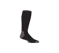 Long Heavy Duty Thick Boot Socks - Long Lasting Gardening Wellington Socks SOCKSHOP Blue Guard Black 6-11