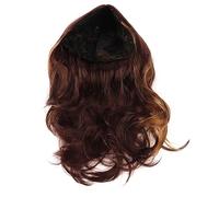 Long Highlight Wig Realistic Layered Fashionable Heat Resistant Synthetic Brown Wig for Women Daily Life Parties Cosplay