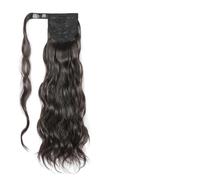 Long Hollywood Wave Ponytail Wrap Around Synthetic Body Clip in Hairpiece Blonde for Women(Q97 2)