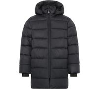 Long hooded down jacket for kids Didriksons Scoria Noir 15/16 ans