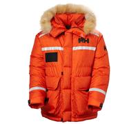 Long hooded down jacket Helly Hansen Arctic Patrol Orange M