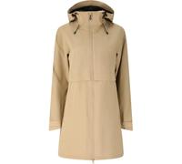 Long Hooded Jacket Women Weather Report Dayton AWG W-PRO 15000 Beige 38