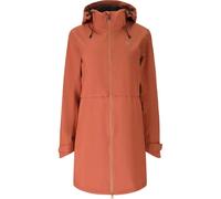 Long Hooded Jacket Women Weather Report Dayton AWG W-PRO 15000 Marron 38