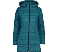Long hooded puffer coat for women CMP Snaps Gris 2XL