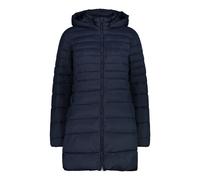 Long hooded puffer coat for women CMP Snaps Noir XL