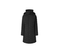 Long hooded puffer coat for women Pepe Jeans Sann Noir S