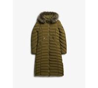 Superdry Fuji Faux Fur Longline Jacket