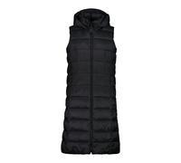 Long hooded sleeveless puffer jacket for women CMP Black S