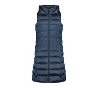 Long hooded sleeveless puffer jacket for women CMP Vert S