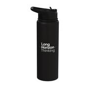 Long Horizon Thinking Entrepreneur Vision Stainless Steel Insulated Water Bottle