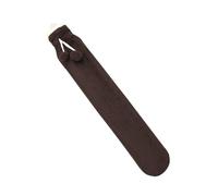 Long Hot Water Bottle Fleece Cover, 2-Liter Capacitys for Warming Beds, Keeping Warm, and Providing Comfort for the Neck, Shoulders, Waist, Back, and Legs (Brown)