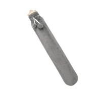 Long Hot Water Bottle Fleece Cover, 2-Liter Capacitys for Warming Beds, Keeping Warm, and Providing Comfort for the Neck, Shoulders, Waist, Back, and Legs (Grey)