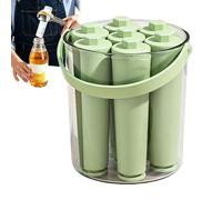 Long Ice Cream Mould | Ice Cream Maker with Storage Box - For Drinkers, Hosts, Bartenders, Home, Office, Apartment, RV, Bars, Clubs, Parties, Wine, Juice, Cocktail,
