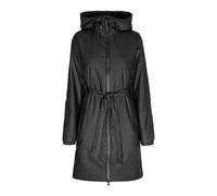 Rains Lohja Long Insulated Curve Jacket | Winter Jacket | Black | XS |