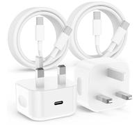 Long iPhone 16 15 Fast Charger 3M Apple Original,[Apple MFi Certified] 2Pack 20W PD USB C Charger Plug with 3M USB C to C Charging Cable for iPhone 16/15/16 Pro Max/16 15 Pro/16 Plus,iPad Pro/Air