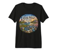 Long Island New York, Premium T-Shirt