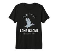 Long Island New York Vintage LI NY Duck Established 1640 Premium T-Shirt