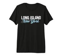 Long Island New York Vintage NY Classic LI New York Design Premium T-Shirt
