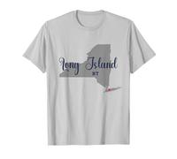 Long Island NY Souvenir Native Long Islander Map NYC T-Shirt